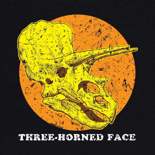 THREE-HORNED FACE by Shamus_Beyale